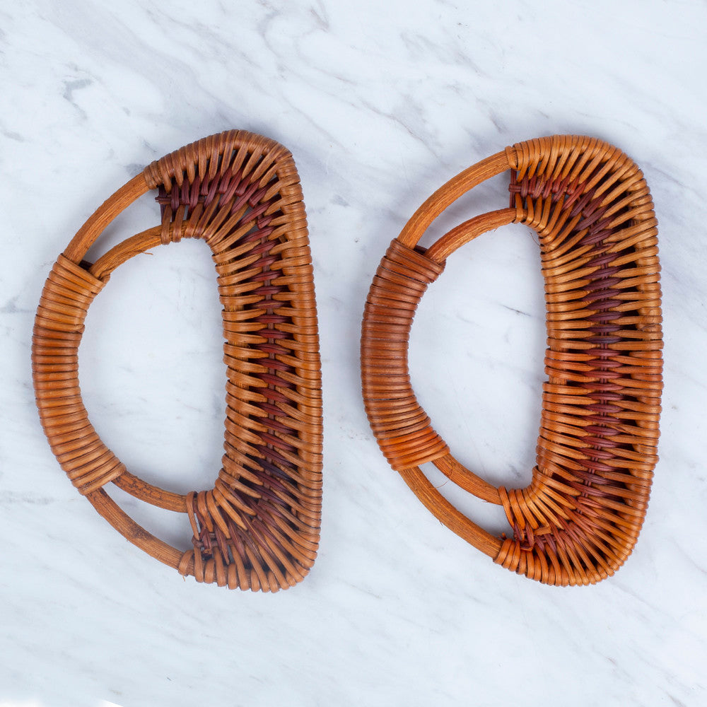 Loren Bambu Bej 2'li Çanta Sapı